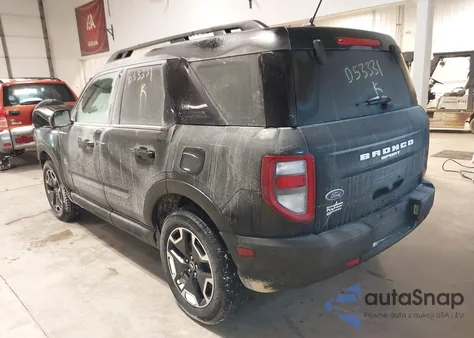 2023 Ford Bronco Sport Outer Banks z USA, uszkodzony, nr VIN 3FMCR9C63PRD53331